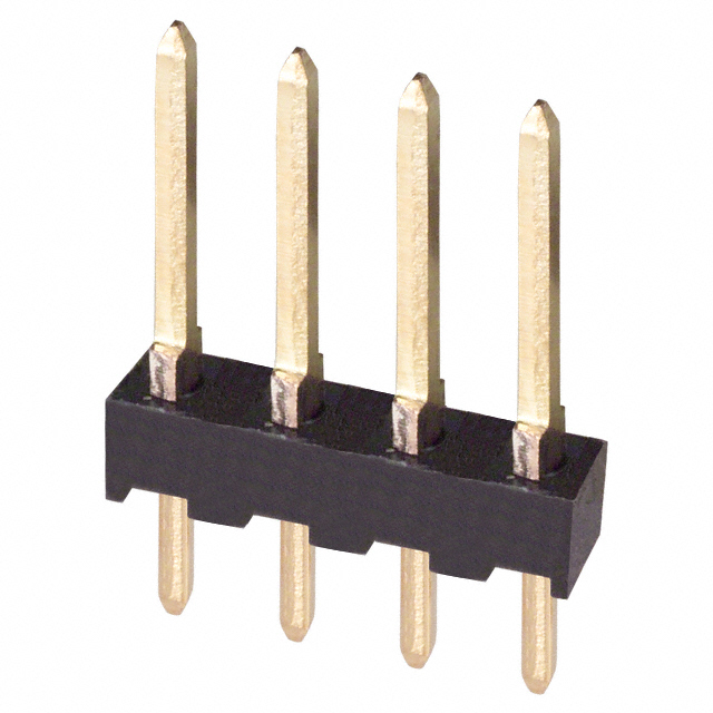 87224-4 TE Connectivity AMP Connectors  Embases à broches mâles